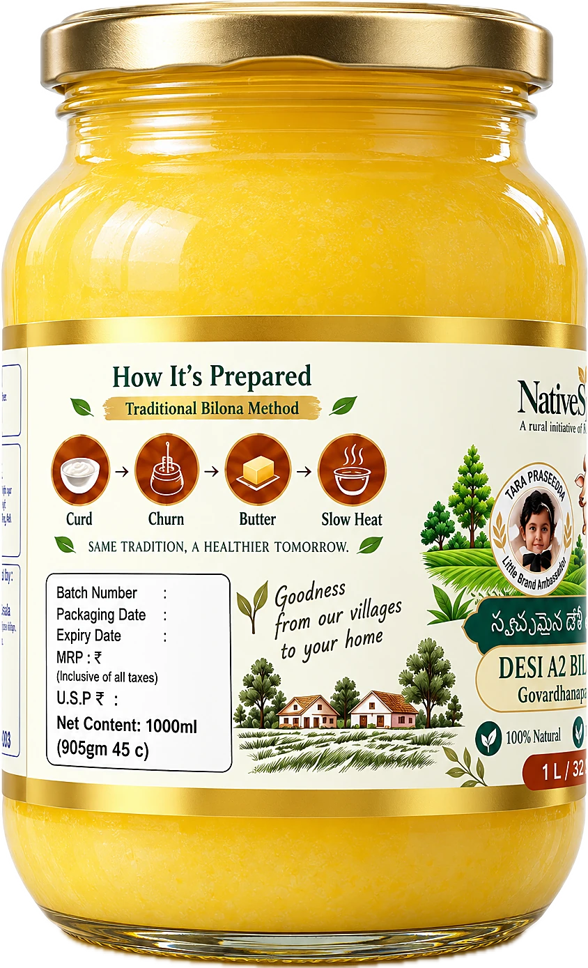 Side label: how it's prepared, curd, churn, butter, slow heat
